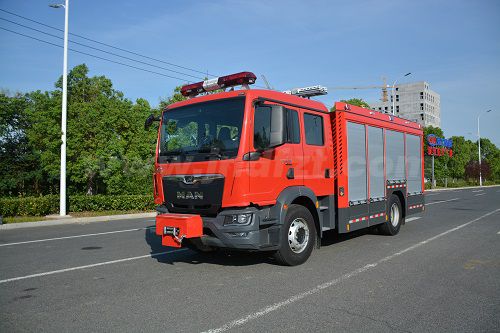 江特牌JDF5161GXFAP40/M6型壓縮空氣泡沫消防車(chē)